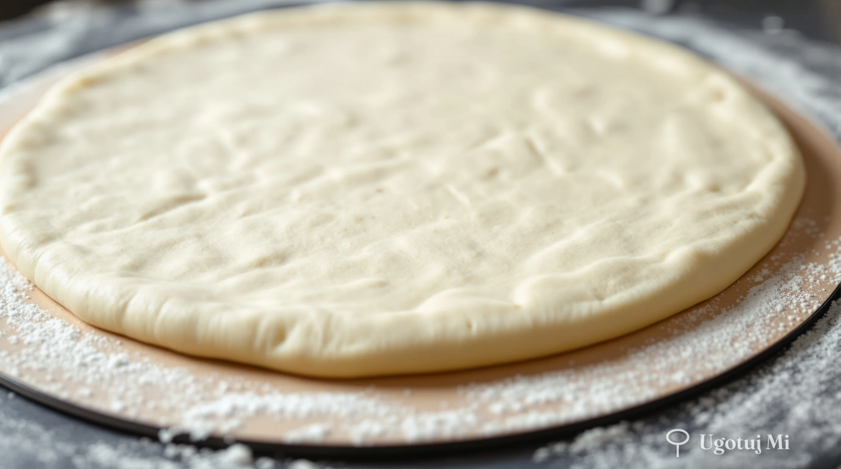 Ciasto na pizzę - przepis na idealny, puszysty spód - podanie | ugotujmi.pl