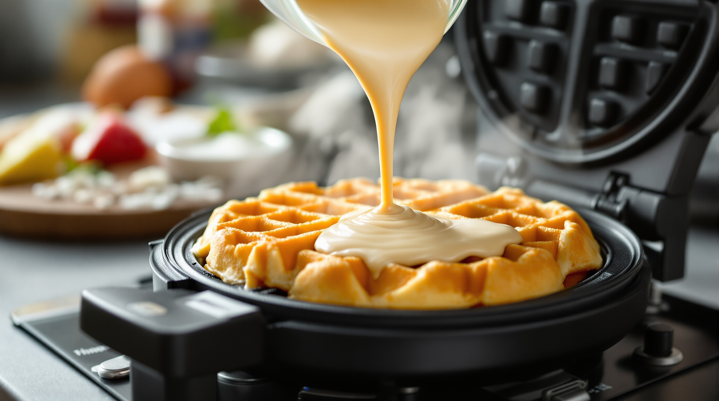 Gofry przepis - puszyste i chrupiące gofry jak z cukierni