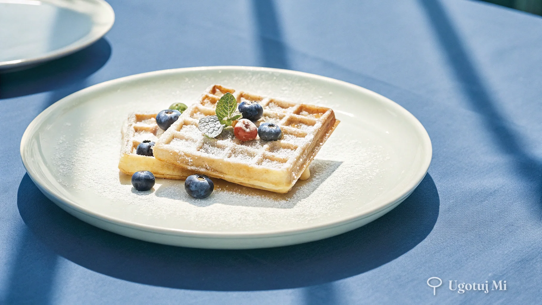 Gofry wiedeńskie - puszyste i delikatne