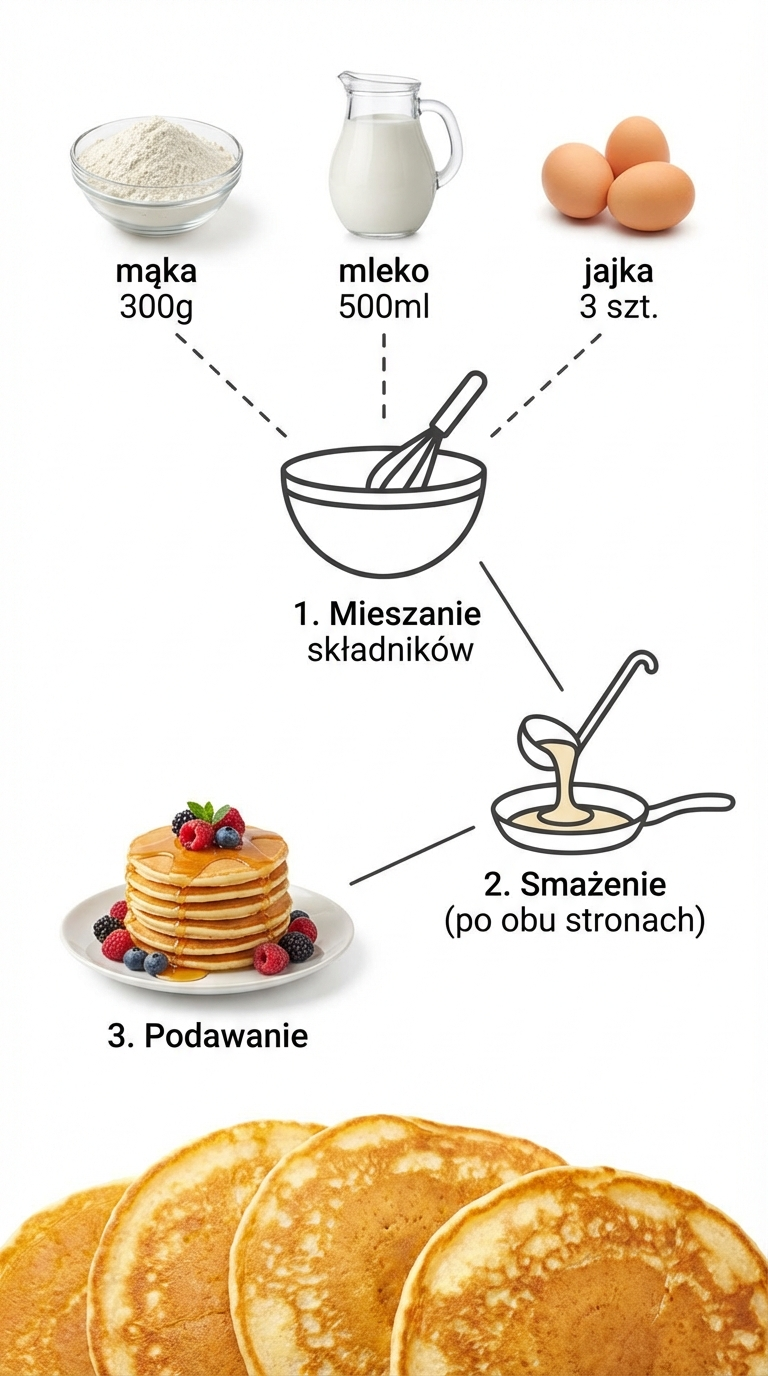 Infografika przepisu