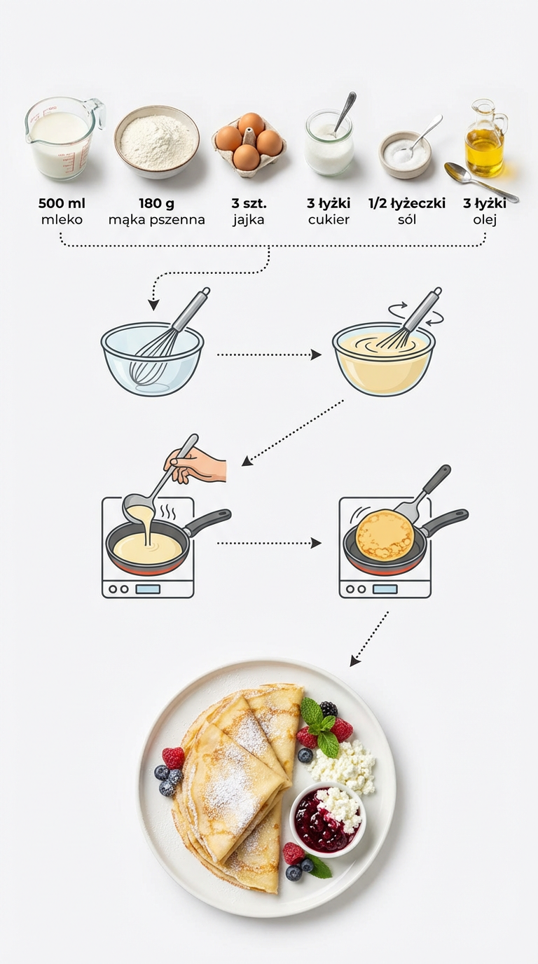 Infografika przepisu