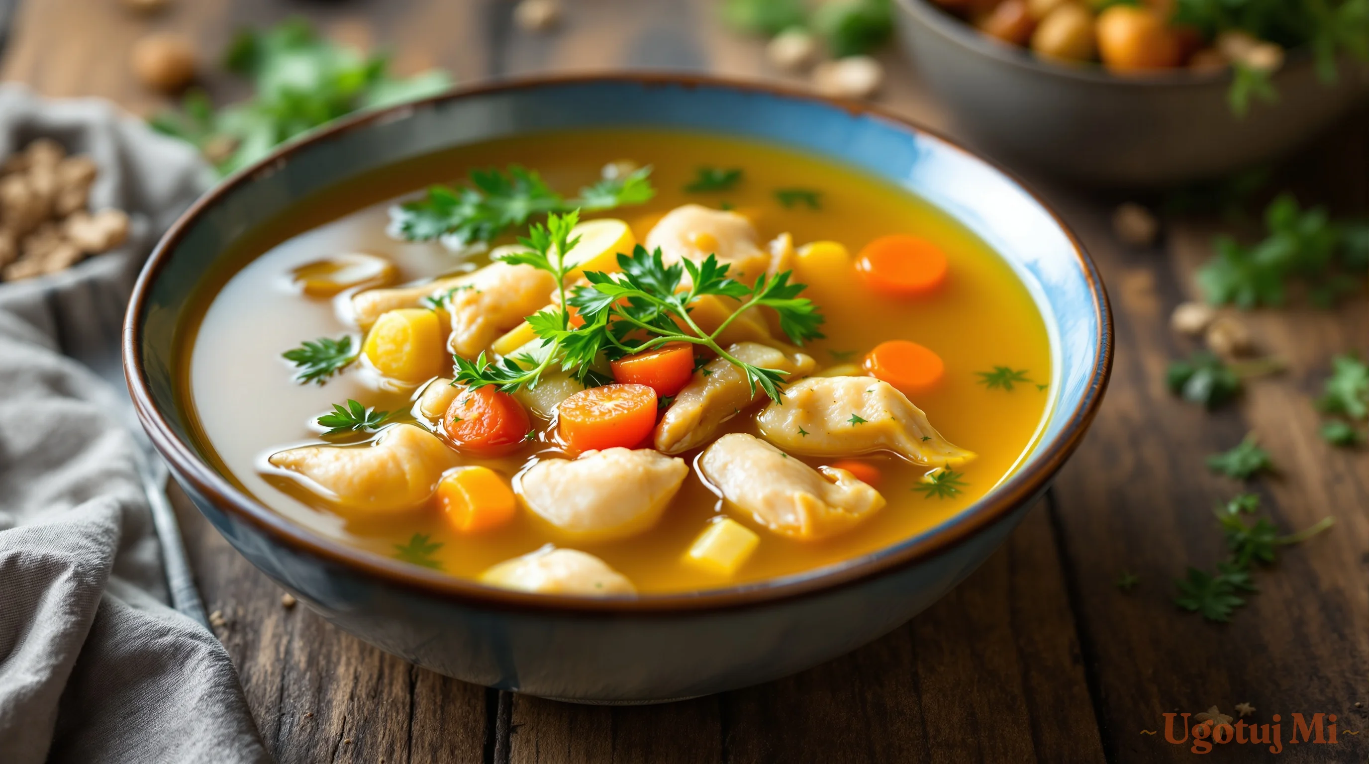 Rosół tradycyjny - przepis krok po kroku