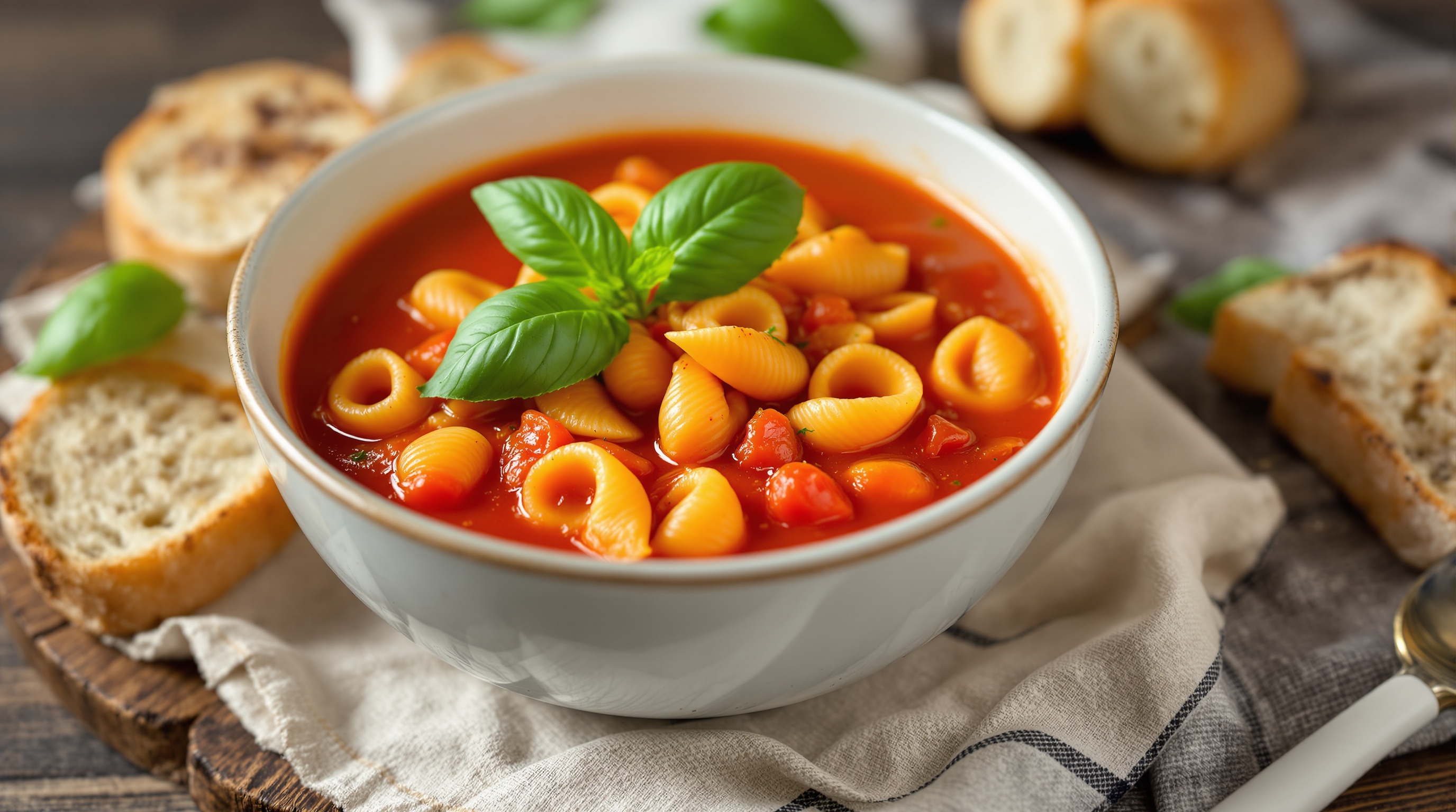 Zupa pomidorowa z makaronem - przepis krok po kroku